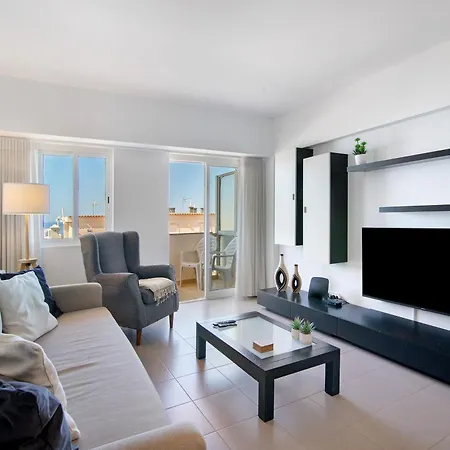 Moderno E Acolhedor Com Vista Mar Apartment Quarteira Exterior photo